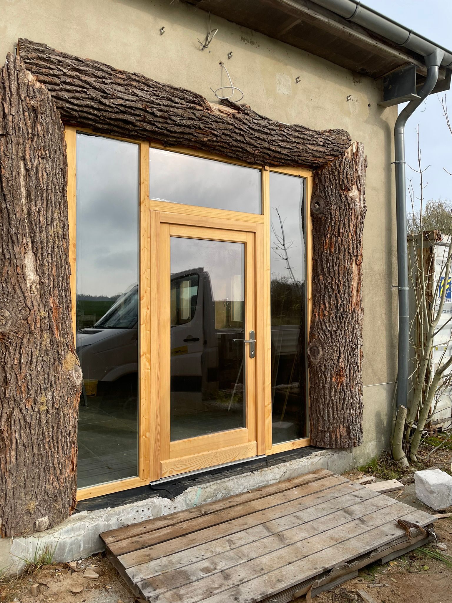 Holzfaser D&auml;mmung Trockenbau Projekt